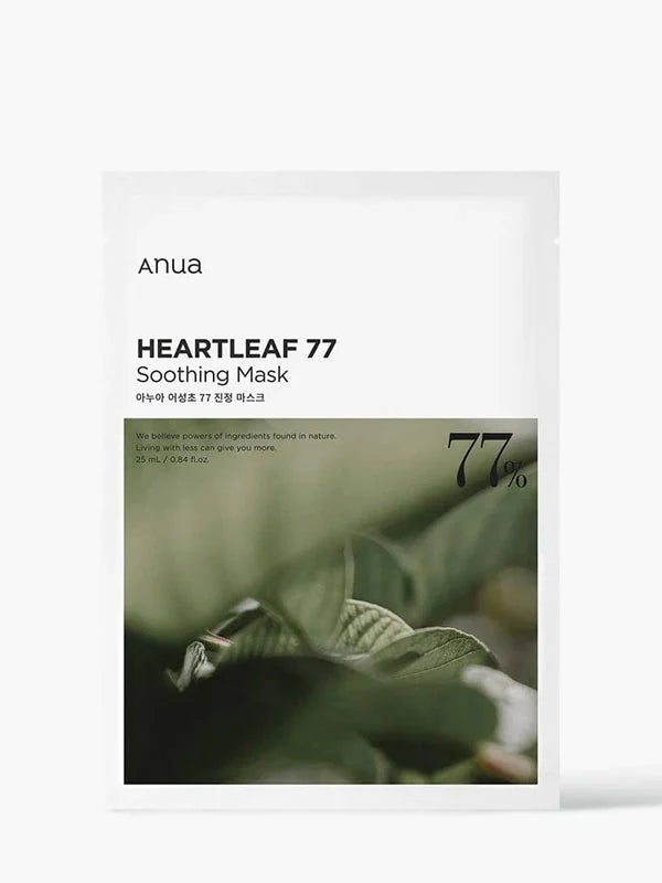 Anua Heartleaf 77% Soothing Sheet Mask 25ml