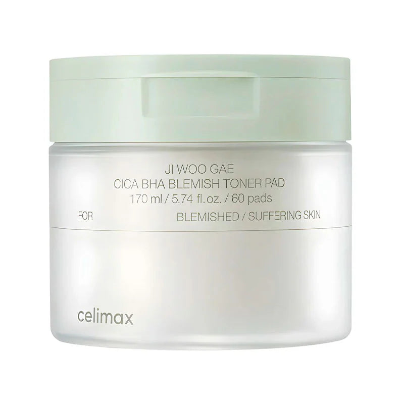 celimax Ji Woo Gae Cica BHA Blemish Pad 60 pads