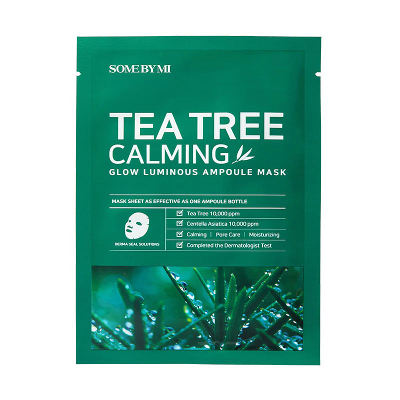 SOME BY MI Tea Tree Calming Glow Luminous Ampoule Mask