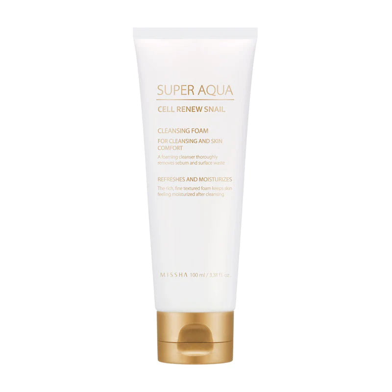 MISSHA Super Aqua Snail Cleansing Foam 100ml