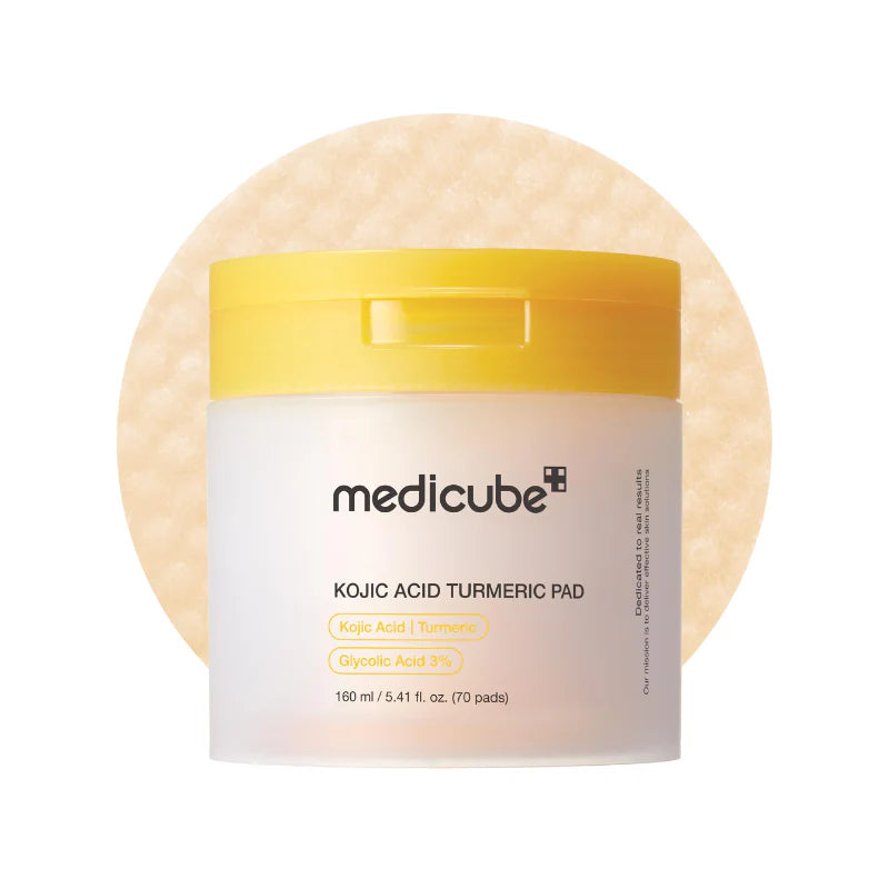 medicube Kojic Acid Turmeric Toner Pad 160ml / 70pads